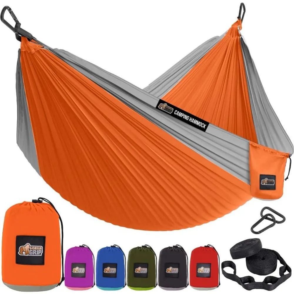 Durable Portable Camping Hammock with Tree Straps Lightweight Travel Swing for Outdoor Hiking Backpacking