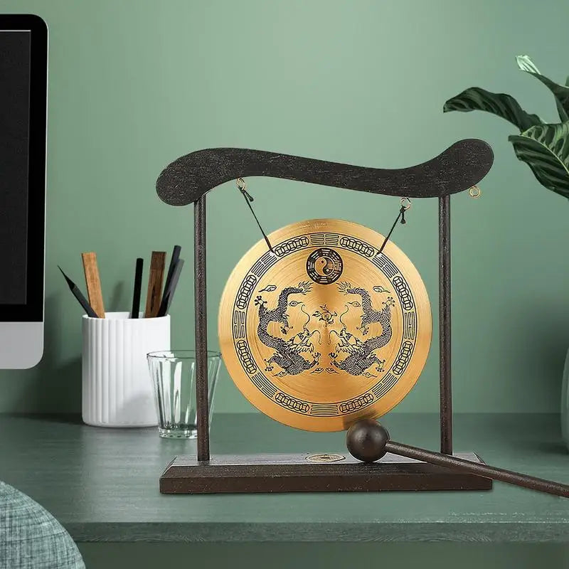 Feng Shui Zen Gong Bell With Stand And Mallet