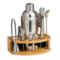 12-Piece Cocktail Shaker Set with Stand, Full Bar Tools for Home & Party, Easy to Make Delicious Cocktails for Beginners