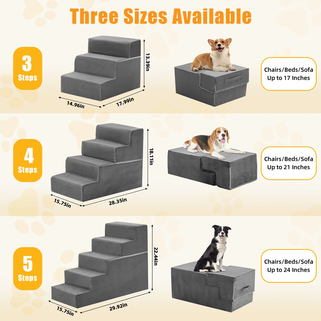 3-5 Step Dog  Ramp