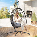 swinging egg chair with stand