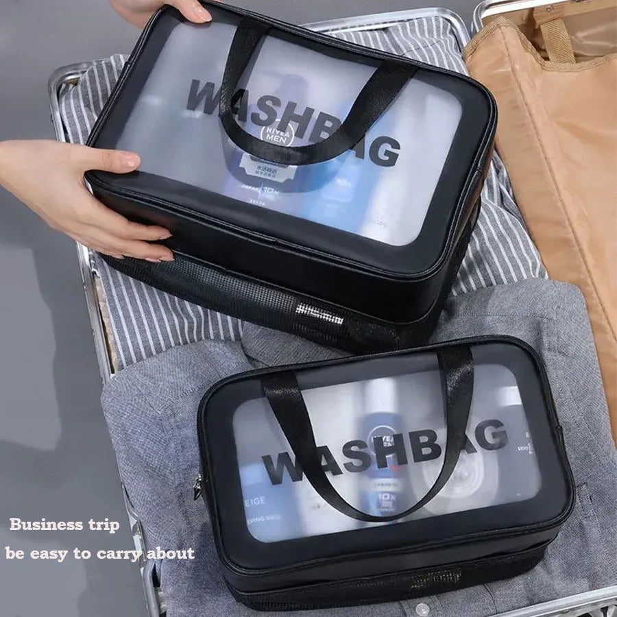 wet dry  makeup bag portable washing bag cosmetic storage bag travel fitness swimming essentials