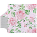 50 Pcs Pink Floral Napkins