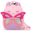 Toddler Backpacks for Girls 2-4: Plush Backpack -3D Animal Cartoon Mini Travel Bag -10 inch Toddler Backpack Leash