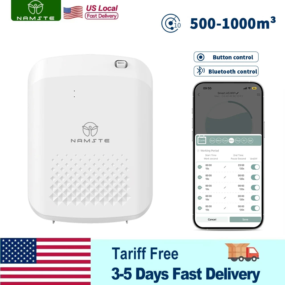 Large Room Aroma Machine With Fan Bluetooth Control