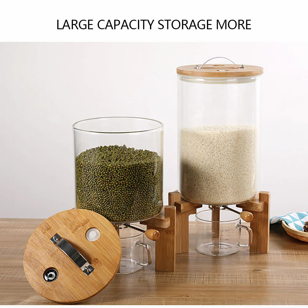 food grade Glass storage food containers