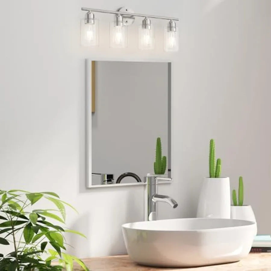 Rustic Farmhouse Vanity Bar Lighting Over Mirror Modern Industrial Wall Sconces Lamp