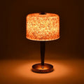 Salt lamp with Touch dimmer Control USB Himalayan Salt lamp Natural Rock lamp high Transparency PC lampshade excluding USB Adap