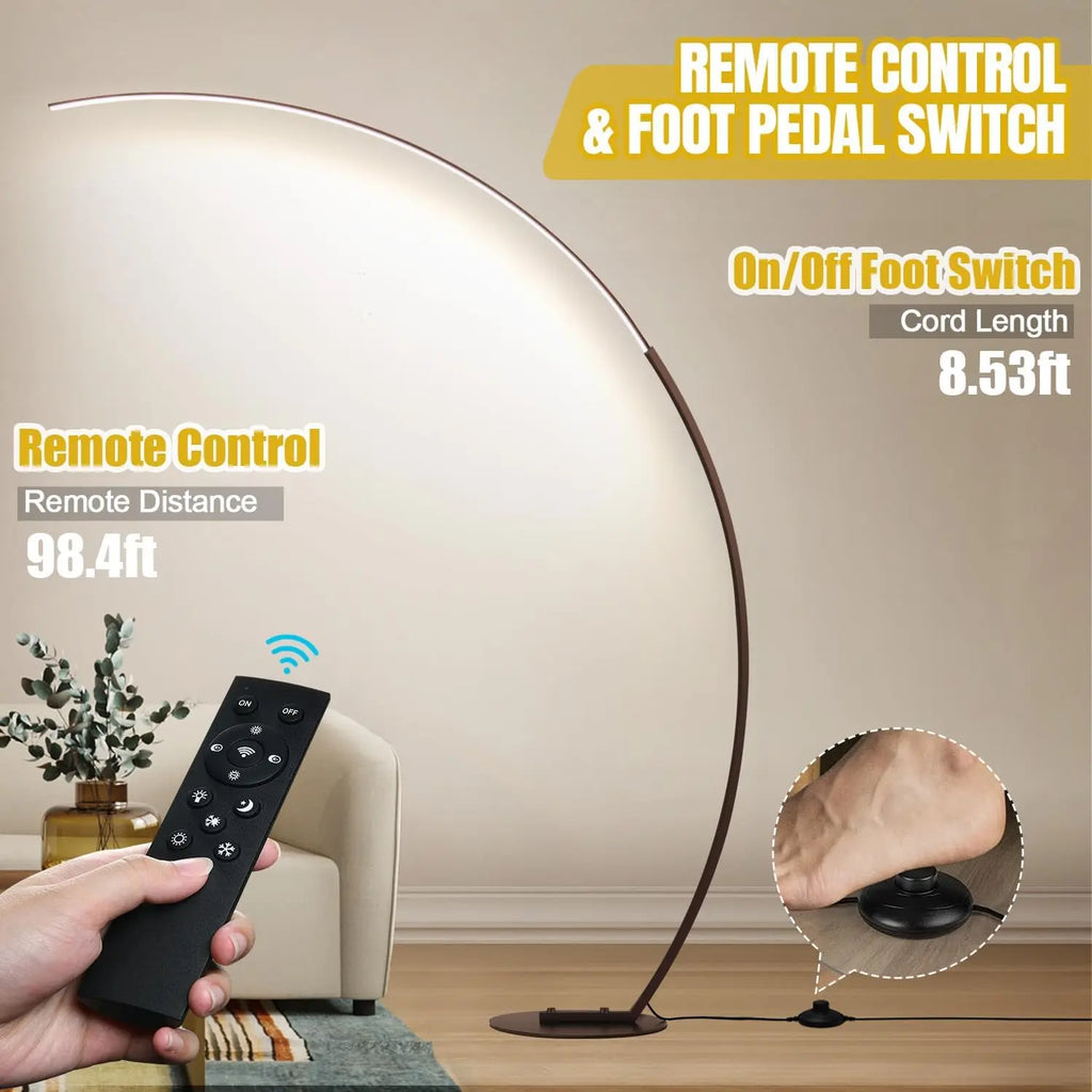 Dimmable LED Floor Lamp with 3 Color Temperatures,