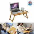 Bamboo Adjustable Laptop Tray
