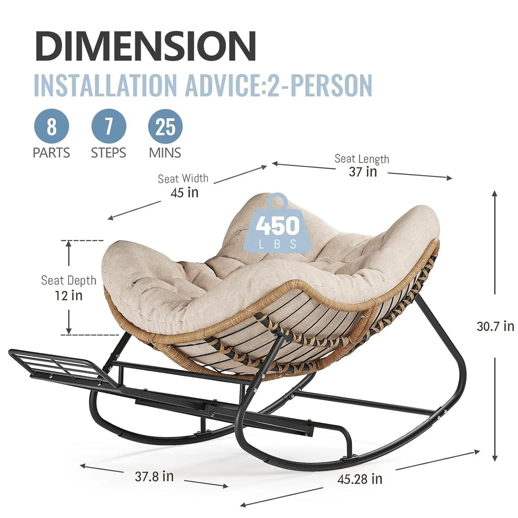 Oversized Rocking Chair
