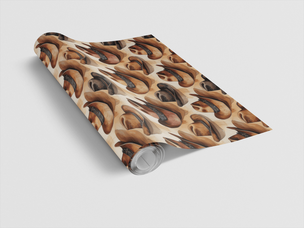 Rustic Brim Wrapping Paper