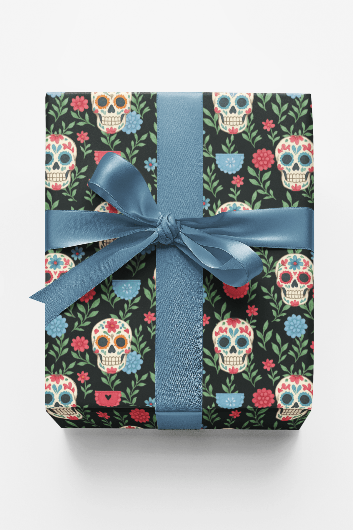 Sugar Skull Symphony Wrapping Paper