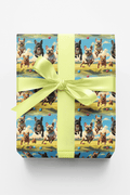 Frenchie Trot Wrapping Paper