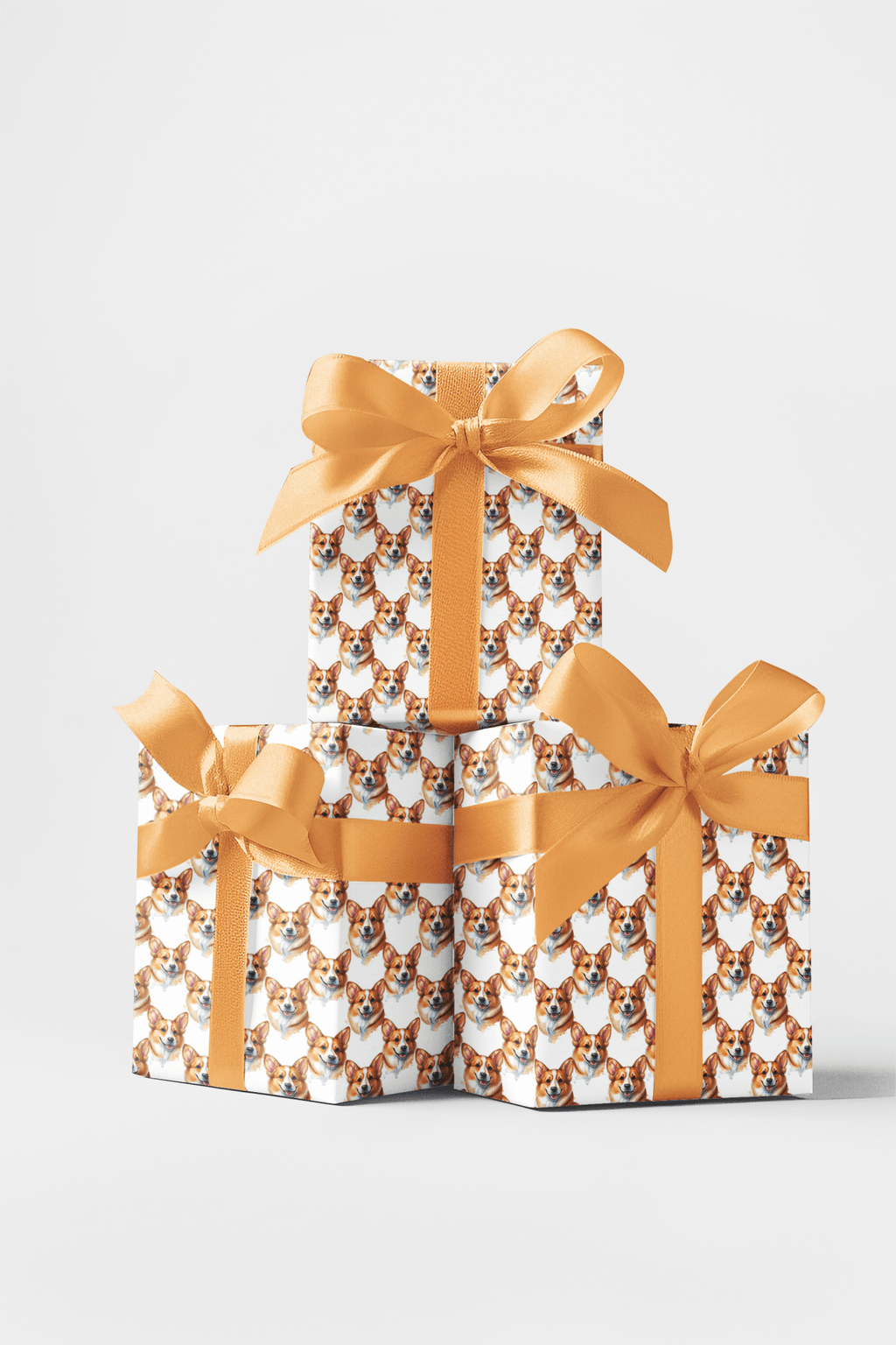 Corgi Wiggle Wrap Wrapping Paper